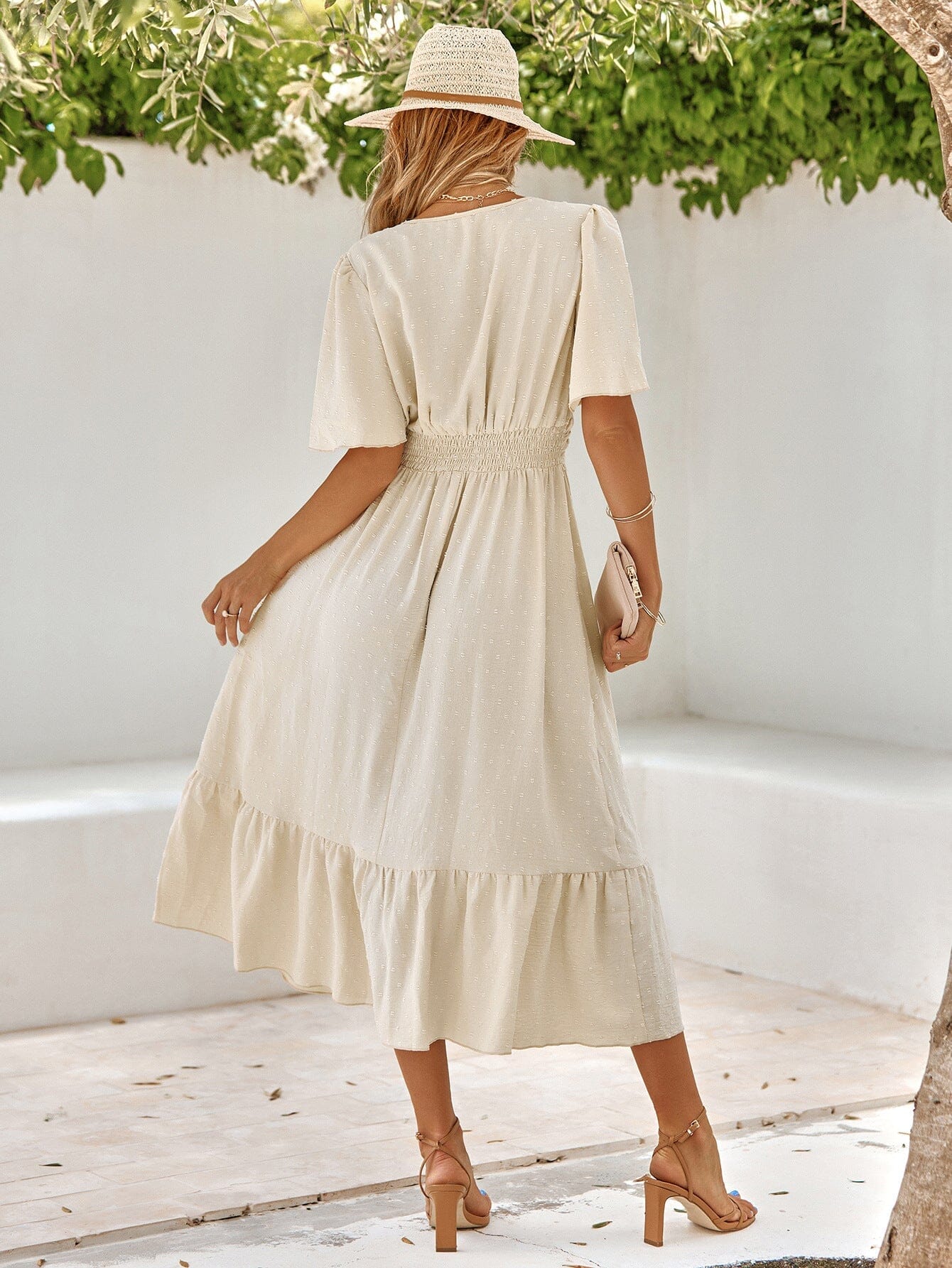 Vestido Mia Longo Decote V