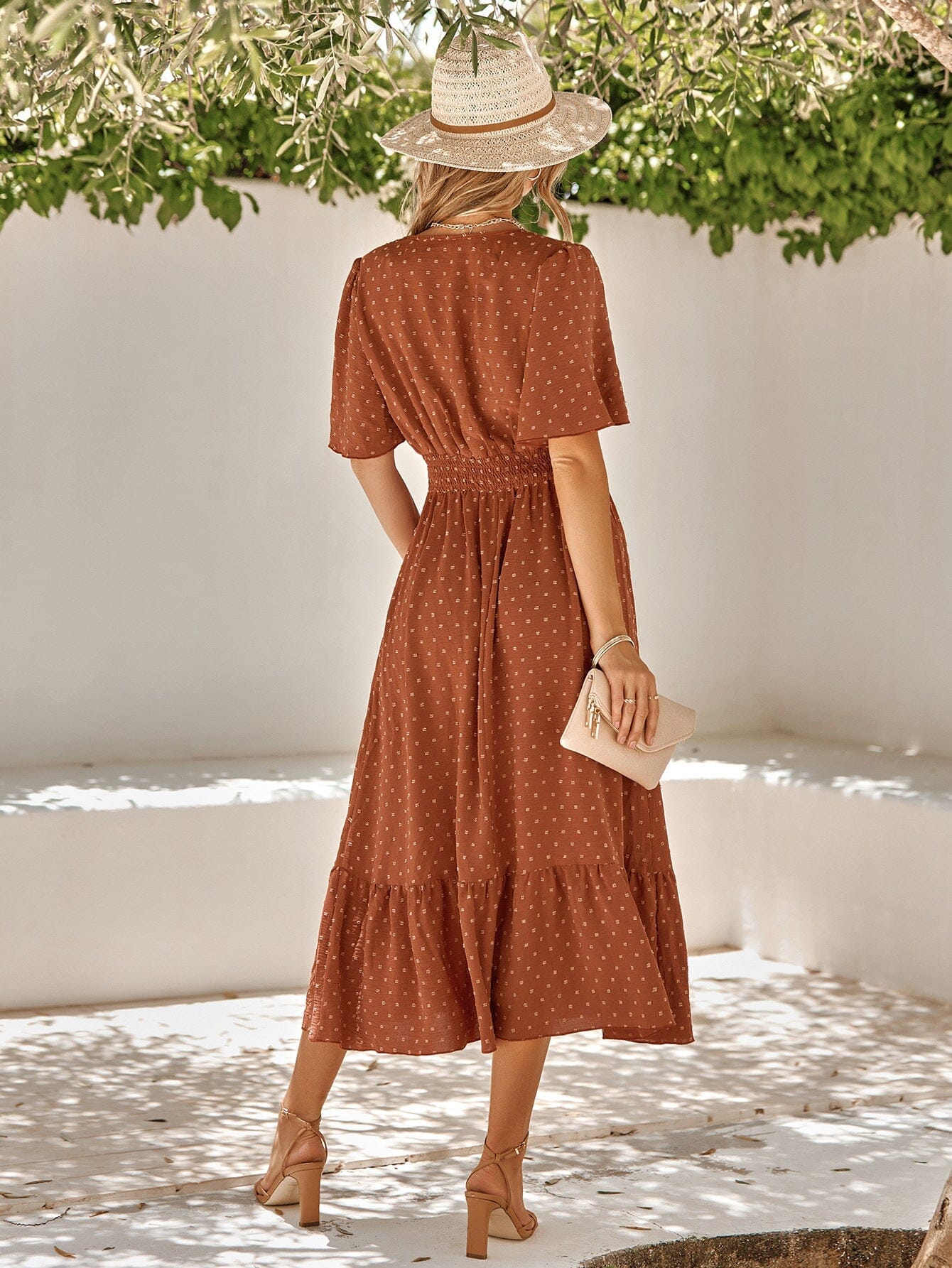 Vestido Mia Longo Decote V