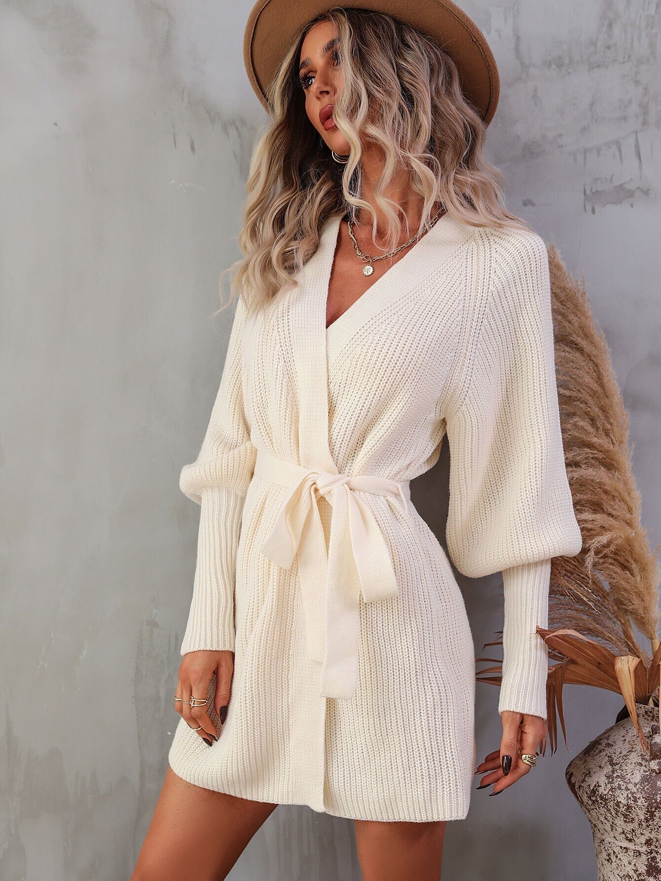 Vestido Charlotte Tricot Transpasse