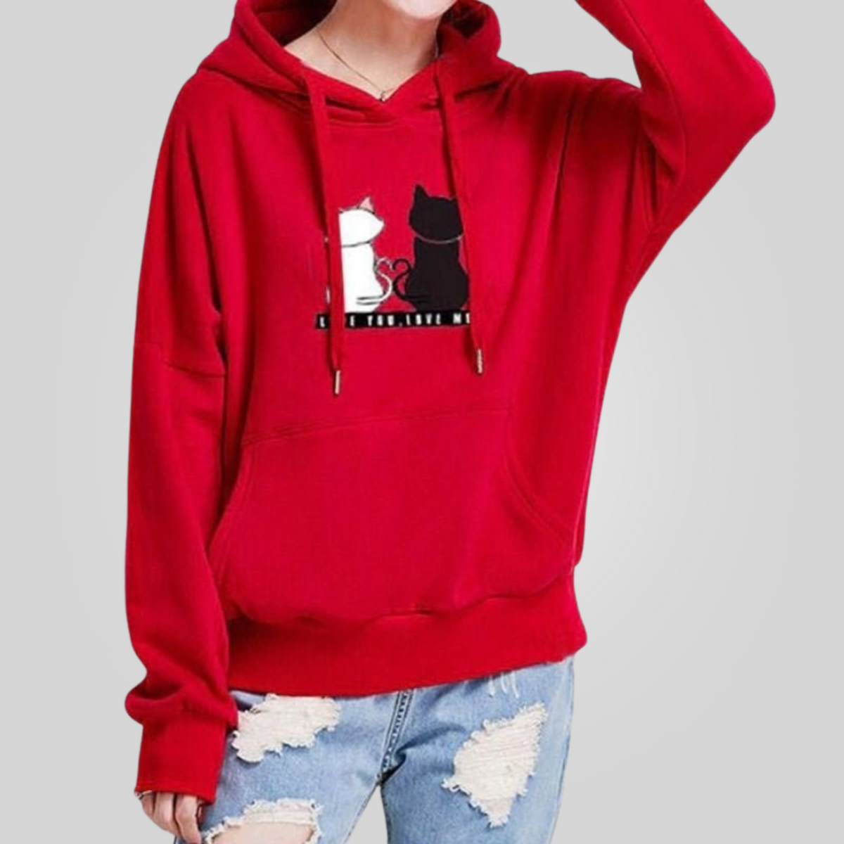 Moletom Feminino Cats Love