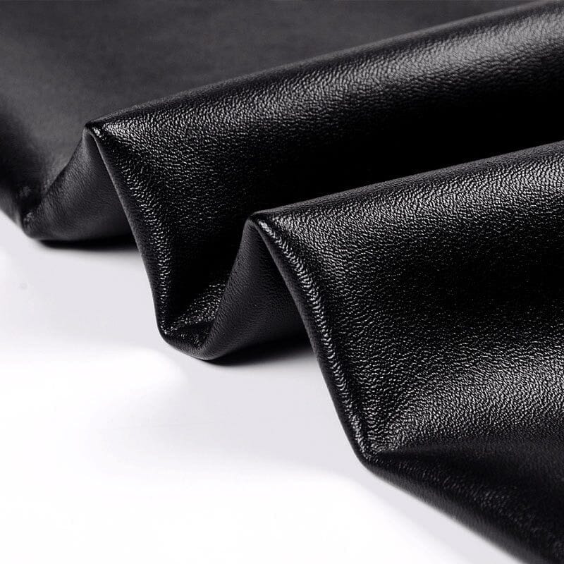 Calça Legging de Couro Fosca Peluciada Zaara