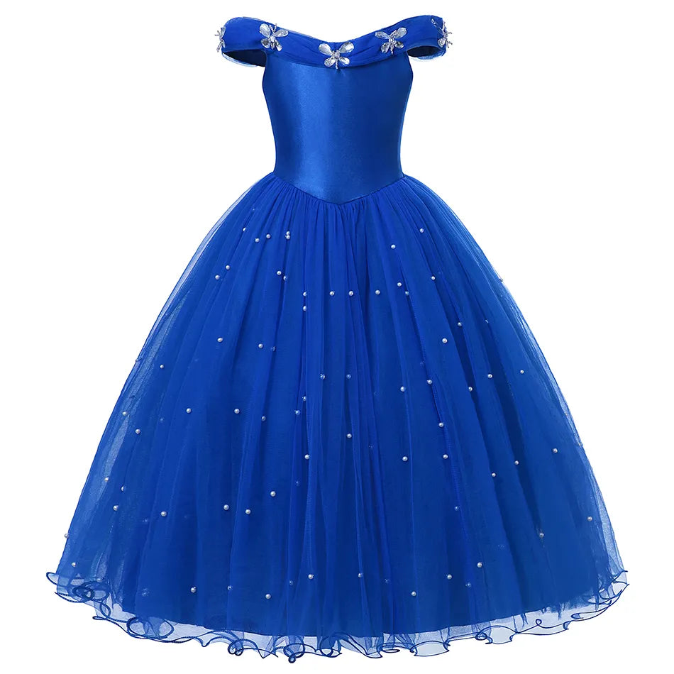Vestido Fantasia Cinderela - Baile Real