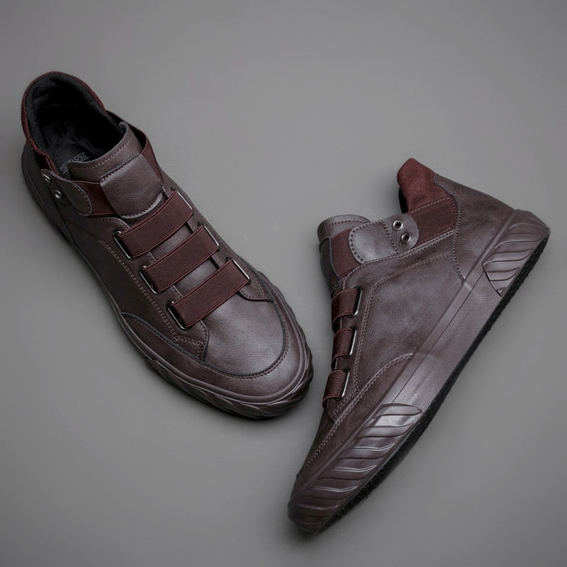 Bota de Couro Cano Alto - Marjorie