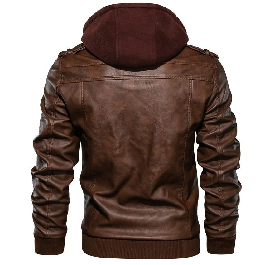 Jaqueta Masculina de Couro Dover