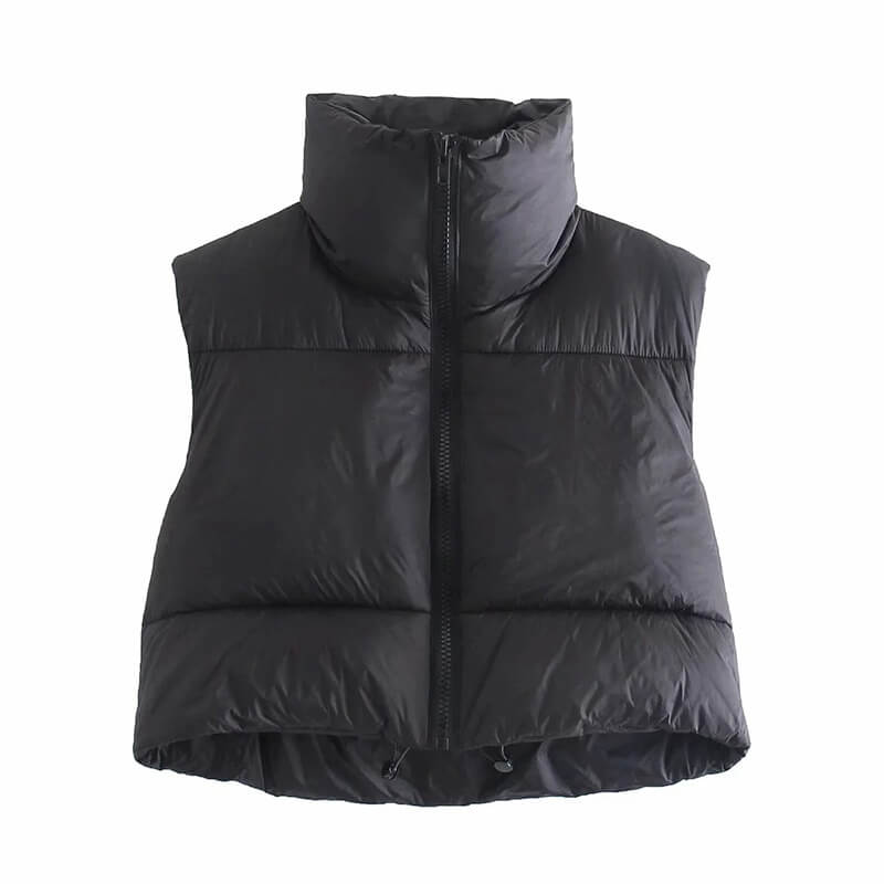 Colete Feminino Curto Puffer Illinia