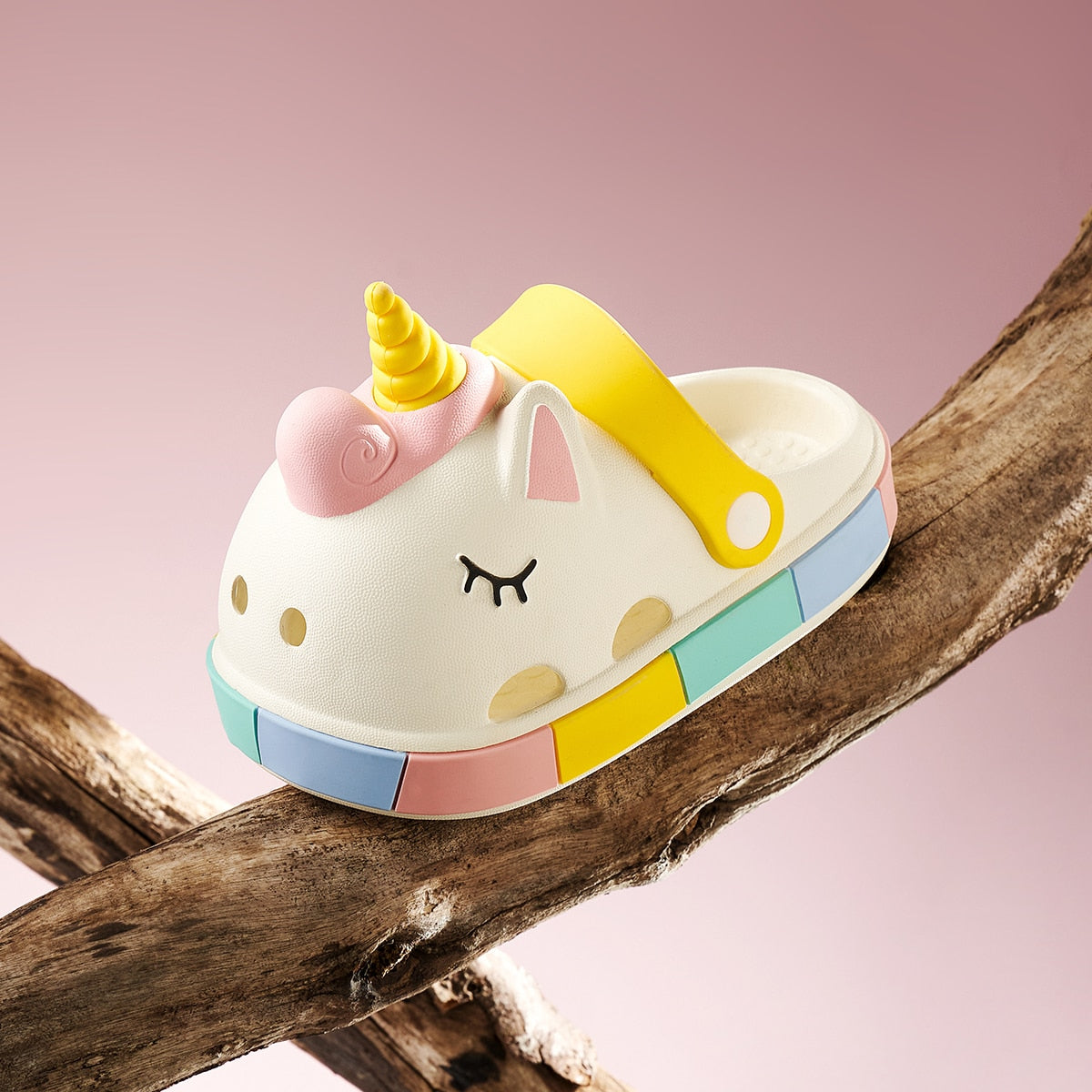 Sandália Infantil All Crocs - Unicórnio