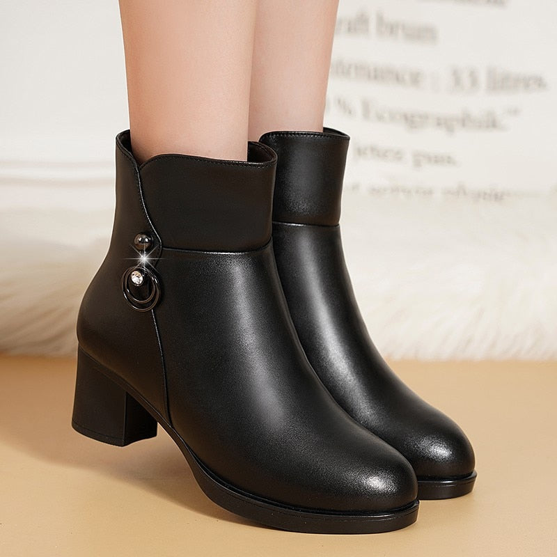 Bota Couro Inverno - Iris