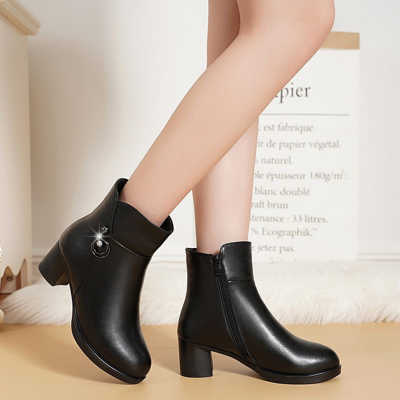 Bota Couro Inverno - Iris
