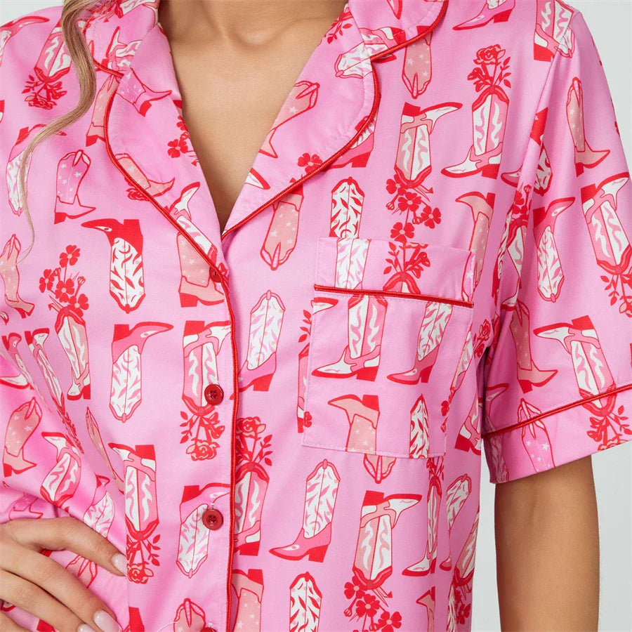 Pijama Feminino Americano Curto - Cory