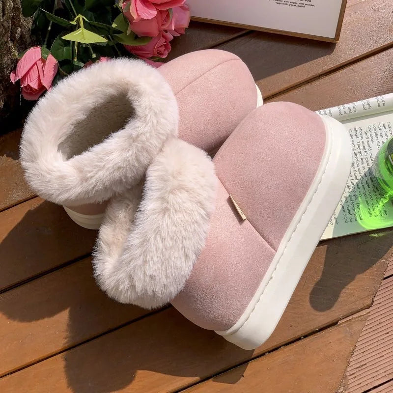 Bota de Algodão Feminina Para Inverno