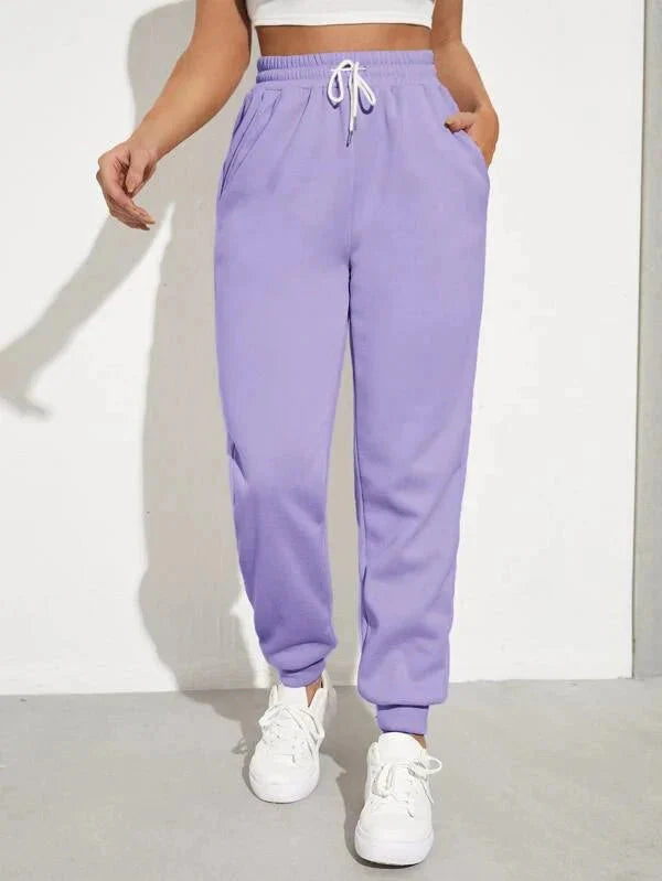 Calça Moletom Basic com Cordão