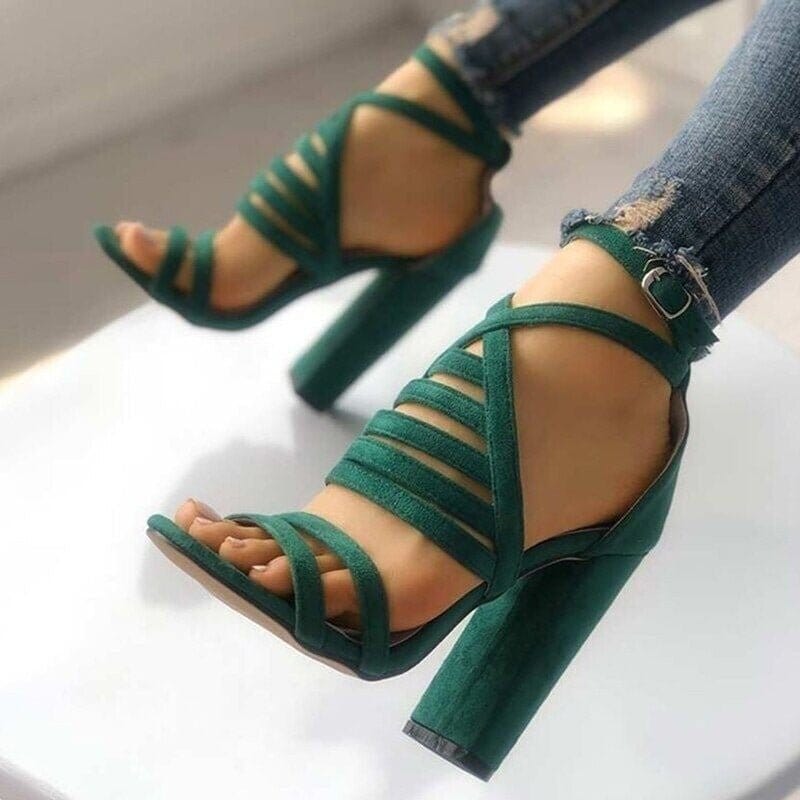 Sandália Salto Strap
