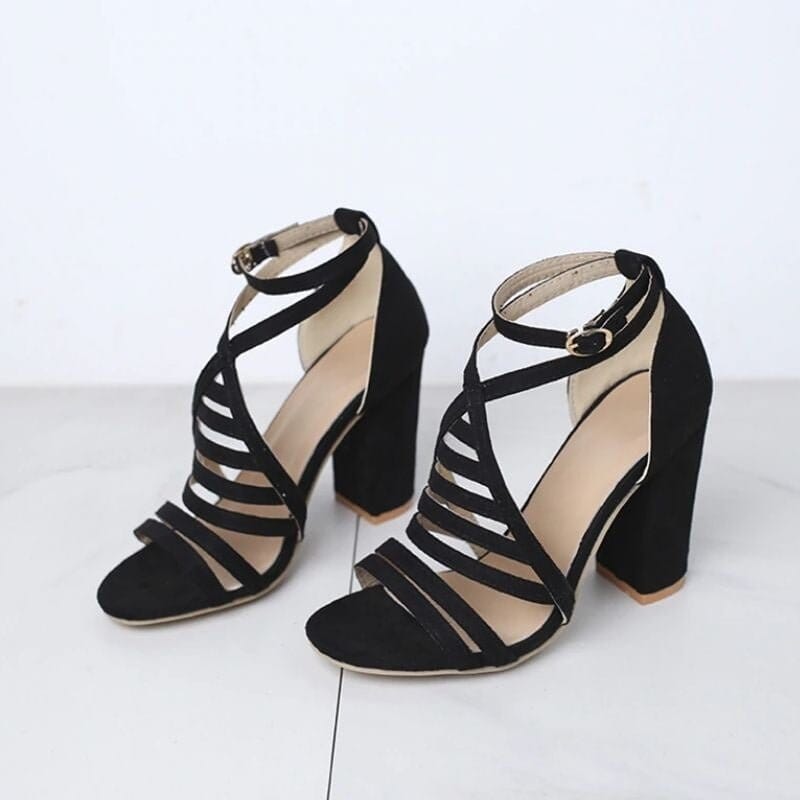 Sandália Salto Strap