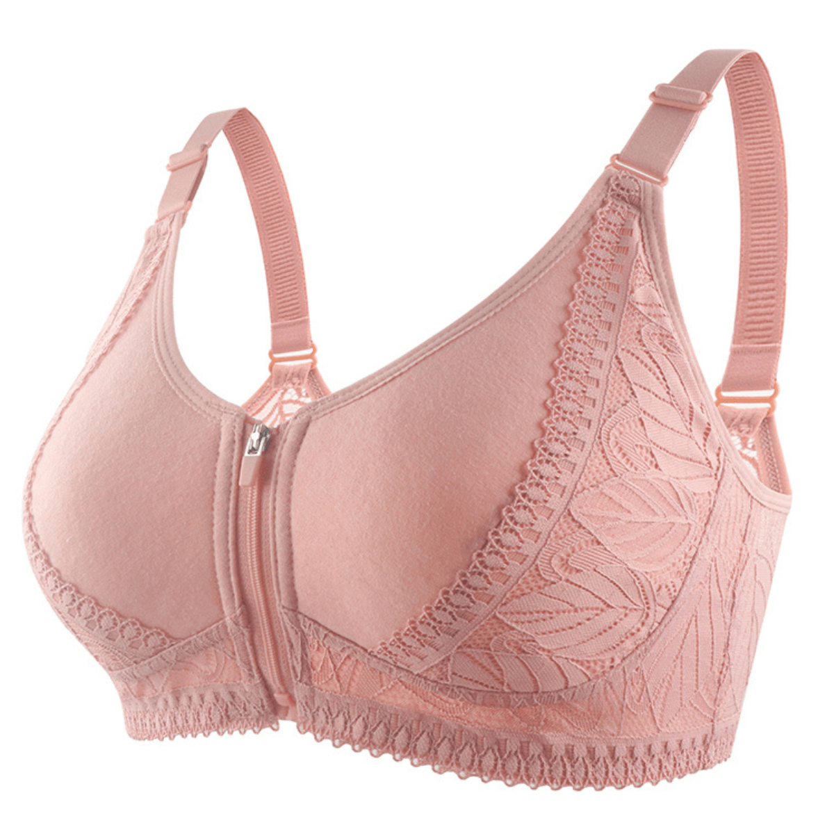 Kit 2 Sutiã de Renda e Algodão Plus Size - Soft Conforto