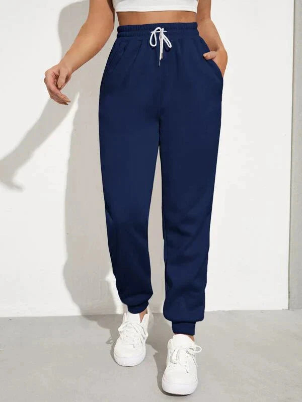 Calça Moletom Basic com Cordão