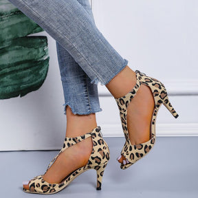 Sandália Animal Print