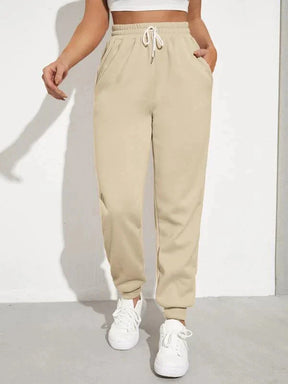 Calça Moletom Basic com Cordão
