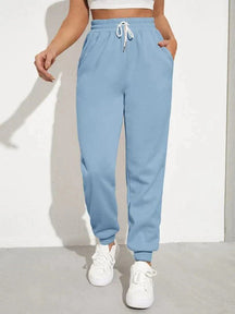 Calça Moletom Basic com Cordão