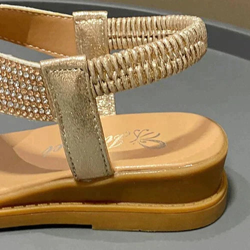 Sandália Strass Refined
