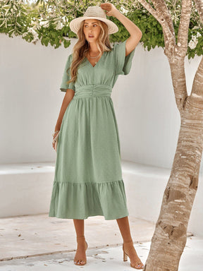 Vestido Mia Longo Decote V
