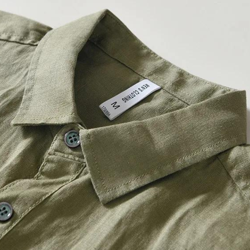 Camisa Masculina Linho Despojado