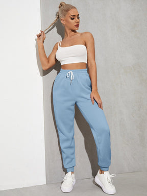Calça Moletom Basic com Cordão