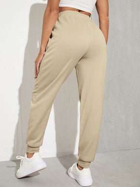 Calça Moletom Basic com Cordão