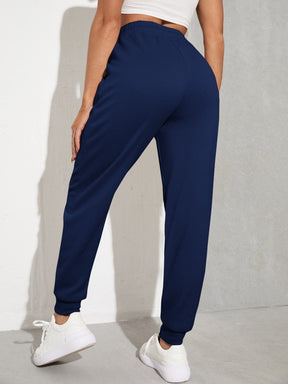 Calça Moletom Basic com Cordão