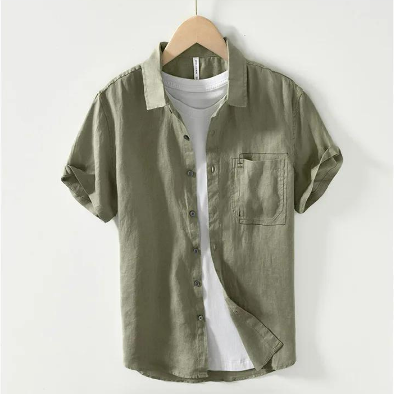 Camisa Masculina Linho Despojado