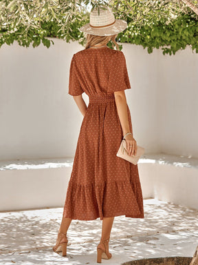 Vestido Mia Longo Decote V