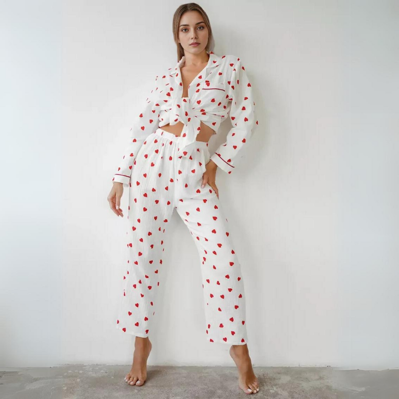Pijama Feminino Americano Longo - Velu