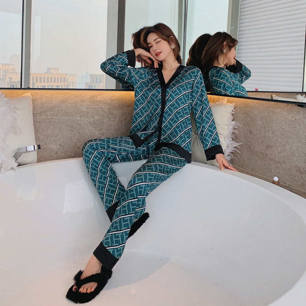 Pijama Feminino Longo - Duna