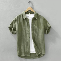 Camisa Masculina Linho Comfort
