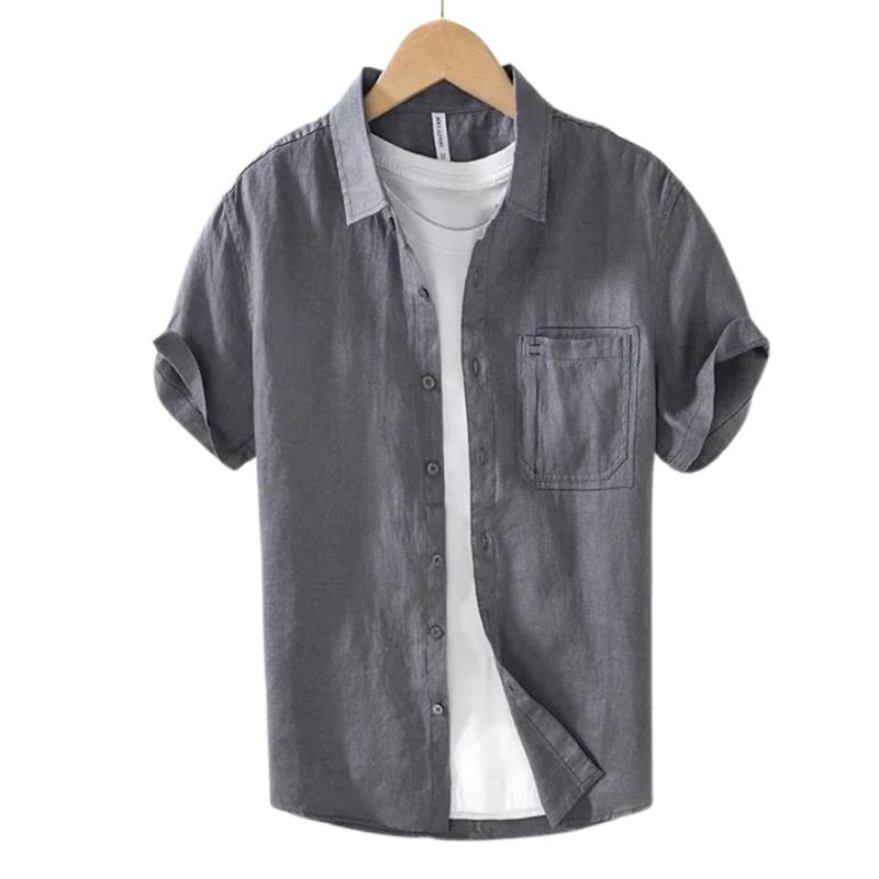 Camisa Masculina Linho Despojado
