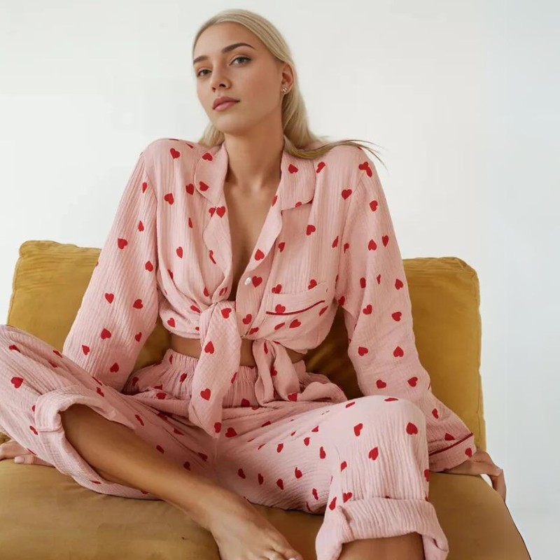 Pijama Feminino Americano Longo - Velu