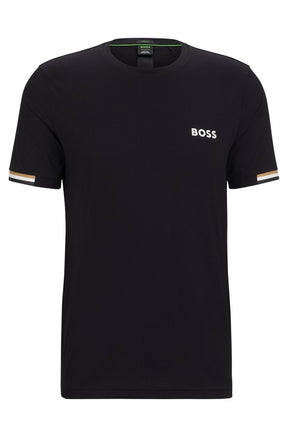Camiseta Boss X Matteo Berrettini De Tecido Waffle