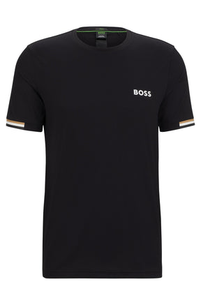 Camiseta Boss X Matteo Berrettini De Tecido Waffle