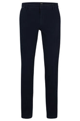 Chinos De Corte Ajustável Ao Corpo Com Cintura Regular Em Algodão Esticável