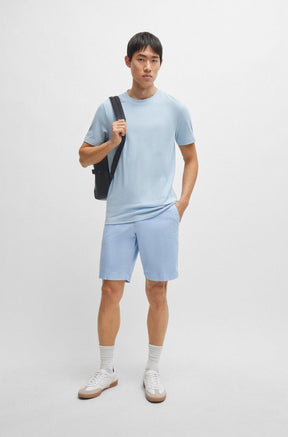 Camiseta Em Algodão Com Jacquard De Bolhas