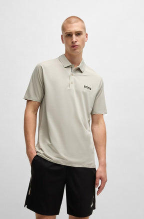Polo Boss X Matteo Berrettini Slim Com Proteção Uv