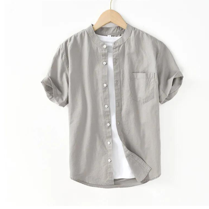 Camisa Masculina Linho Fresh
