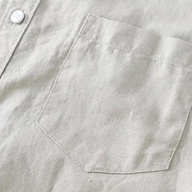 Camisa Masculina Linho Fresh