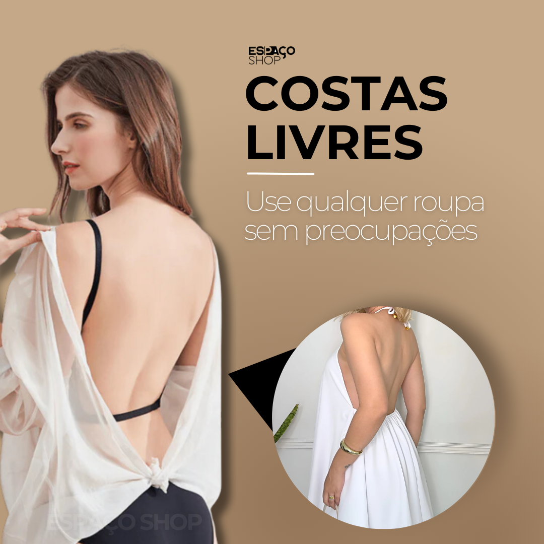 Sutiã com Decote nas Costas - Slim Up
