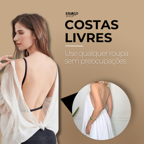 Sutiã com Decote nas Costas - Slim Up