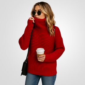 Suéter Feminino Oversized de Tricot