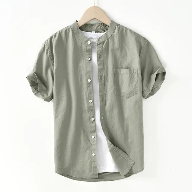 Camisa Masculina Linho Fresh