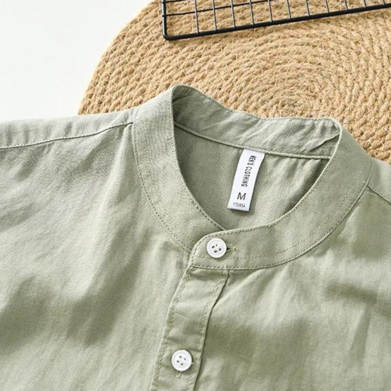 Camisa Masculina Linho Fresh