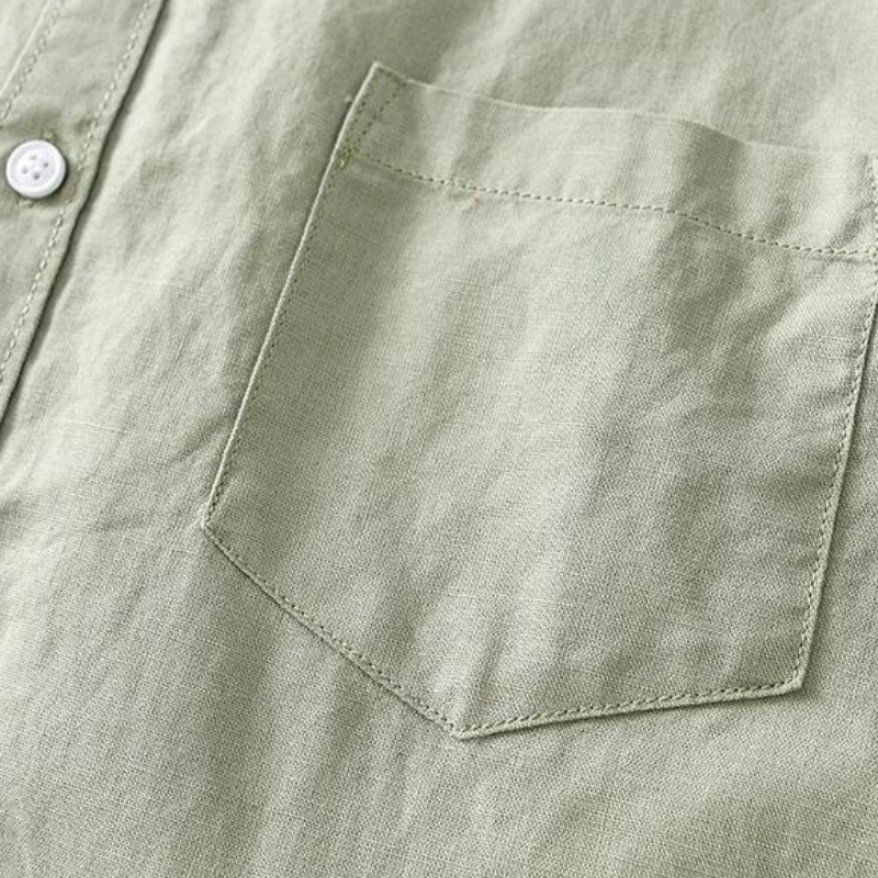 Camisa Masculina Linho Fresh