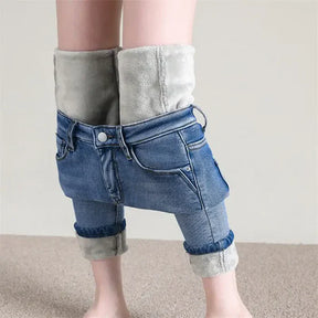 Calça Jeans Feminina Forrada