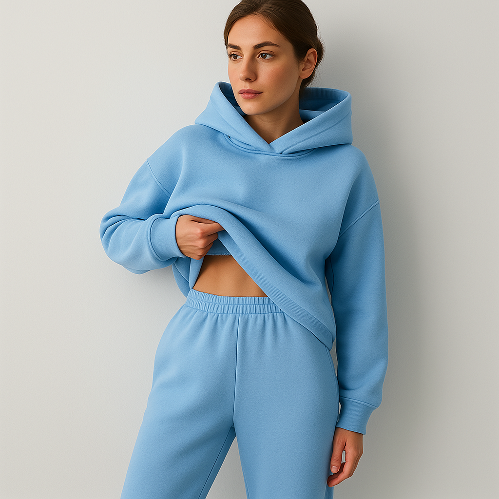 Conjunto Moletom Feminino Over